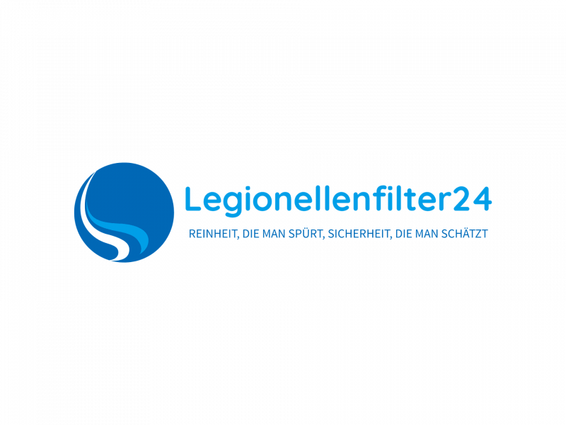 Logo von Legionellenfilter24, dem Profi für Wasserfilter aller Art.